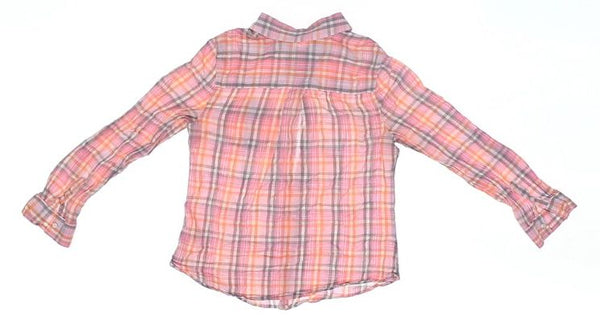 Girl's Button-Down Shirt L