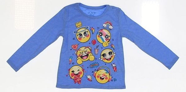 The Children's Place Girl's Long Sleeve T-Shirt 4 New With Tag