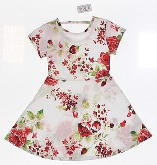 The Children's Place Girl's Floral Dress 5/6 New With Tag