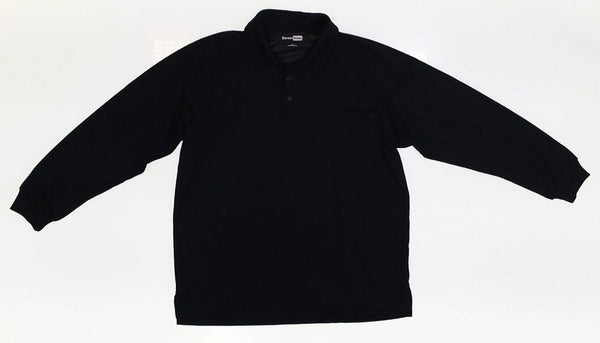 Corner stone Men's Long Sleeve Polo L