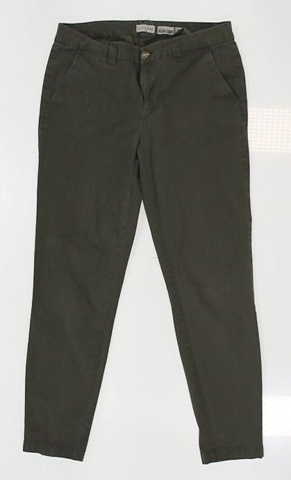 Maison Jules Women's Green Khakis Pant 6