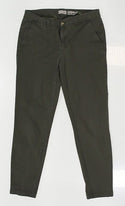 Maison Jules Women's Green Khakis Pant 6