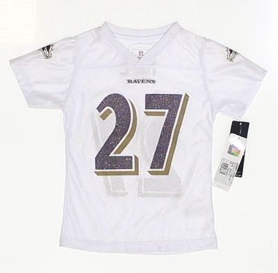 NFL Girl's Baltimore Ravens Jersey XS (4-5) NWT