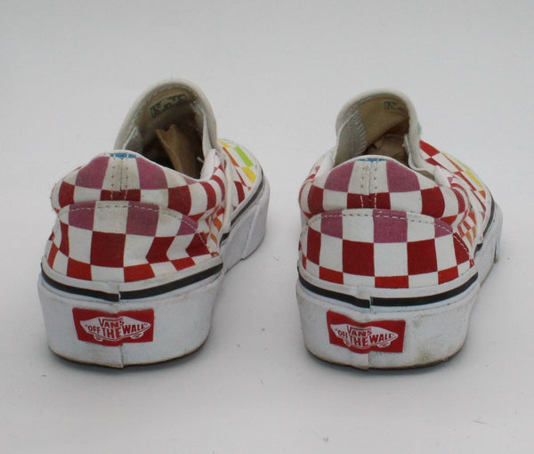 VANS Girl's Slip-On Shoes 5.5