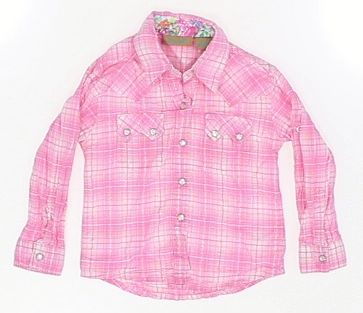Wrangler Toddler Girl's Button-Up Shirt 2T