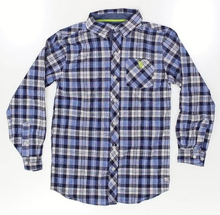 US Polo Assn. Boy's Button-Down Shirt 10-12