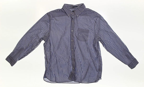 Lands End Men's Button-Down Shirt 2XL