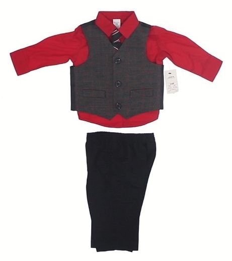 George Baby Boy's Suit 3-6M NWT