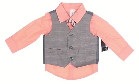 George Baby Boy's Suit 12M NWT