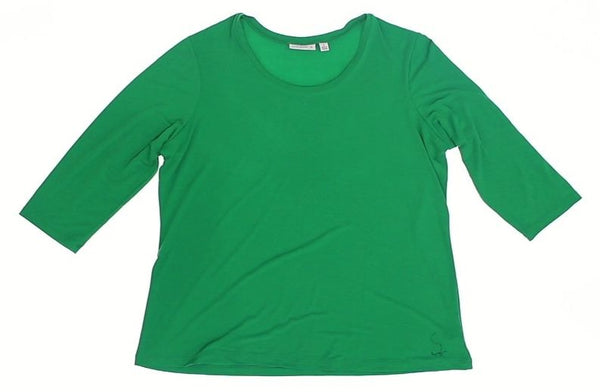 Women 1X Green Blouse