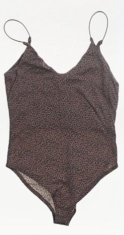 Women XS Animal Print Bodysuit