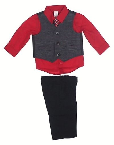 George Baby Boy's Suit 3-6M NWT