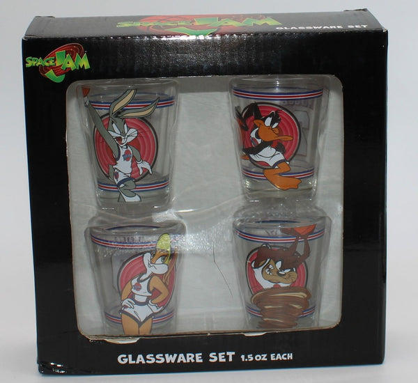 Space Jam 4 Piece Shot Glasses