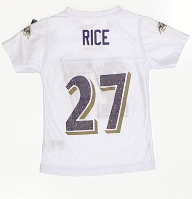 NFL Girl's Baltimore Ravens Jersey XS (4-5) NWT