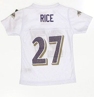 NFL Girl's Baltimore Ravens Jersey XS (4-5) NWT