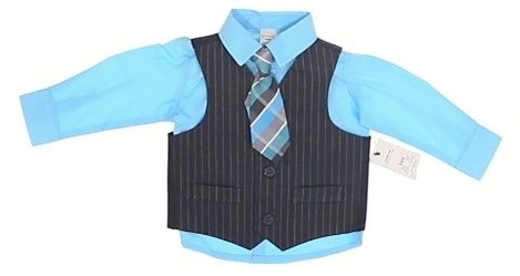 George Baby Boy's Suit 3-6M NWT