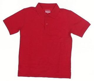 Kid's M(8) School uniform Short Sleeve Polo NWT