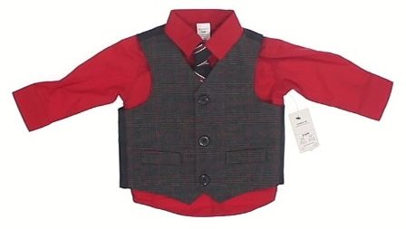 George Baby Boy's Suit 3-6M NWT