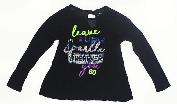 Justice Girl's Long Sleeve Shirt 6/7